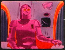 Rodney, the big pink robot