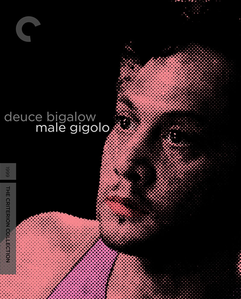 The cover of the Criterion Collection release of Deuce Bigalow: Male Gigolo.