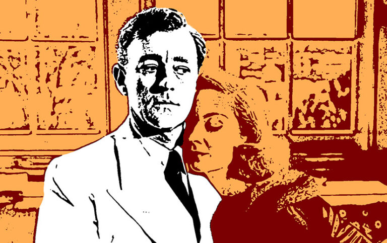 Alec Guinness and Joan Greenwood in The Man in the White Suit.