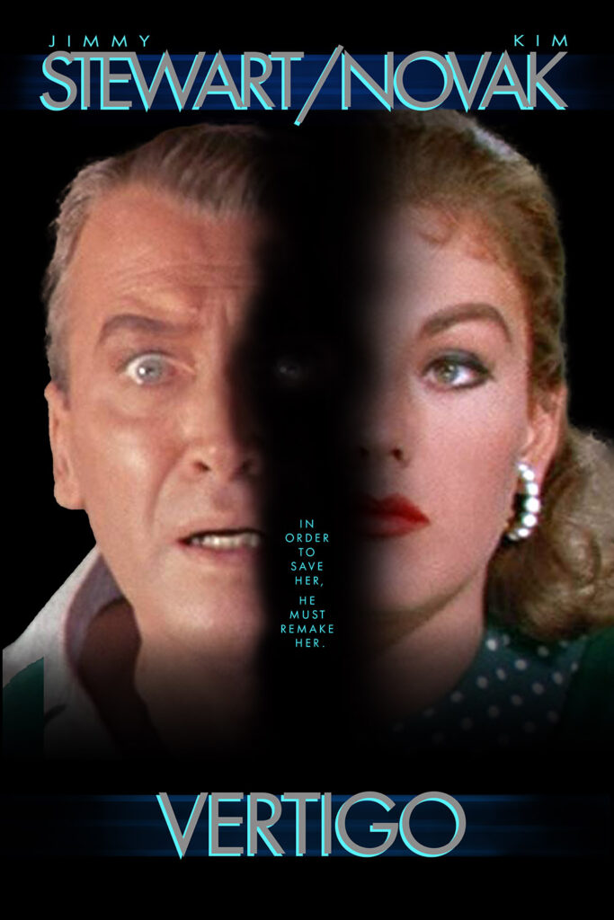 A Poster for Vertigo based on the poster for Face/Off.