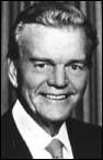 Photo of Paul Harvey- actually creepier than the drawing, if that's possible.